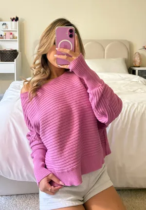 Free People Sublime Pullover in Sugar Magnolia thumbnail 1