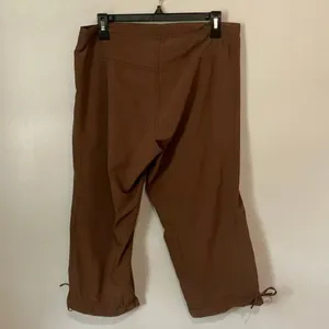 Marmot Women’s Brown Cropped Hiking Pants Medium Lightweight Outdoor #785 thumbnail 6
