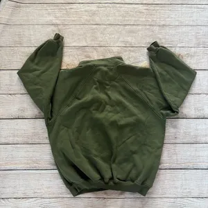 Harry Rosen olive green elephant safari quarter zip sweatshirt size large thumbnail 10