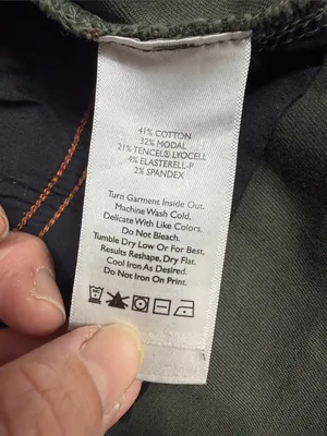 EDDIE BAUER Olive Green Women's Jeans thumbnail 14