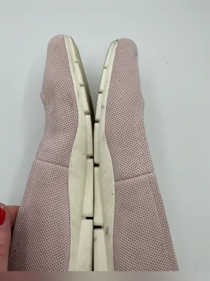 Dr. Scholl's Women's Timeless ballet flats in blush pink knit‎ fabric size 8.5 thumbnail 7