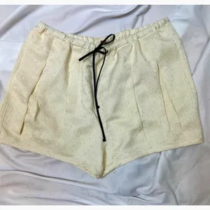 Free People Pearl Satin Shorts Drawstring Waist Tofu L thumbnail 10