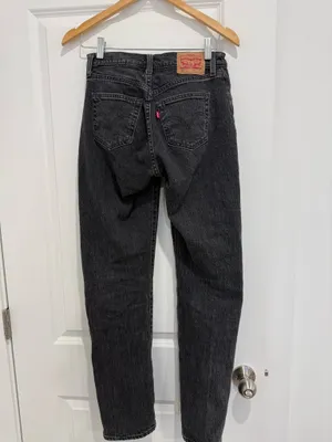 Levi’s curve love 24 long black thumbnail 3