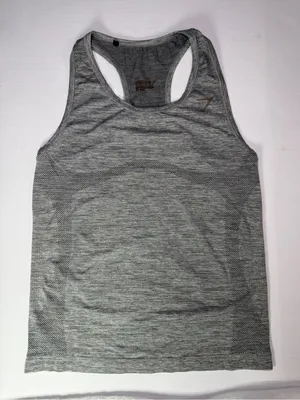 Gray Gymshark Racerback Tank Top Women’s Small Approx 15.5x23 thumbnail 1