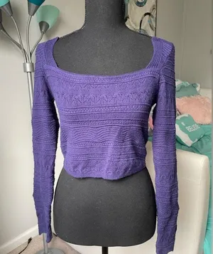 Urban Outfitters indigo Top size Large. thumbnail 1