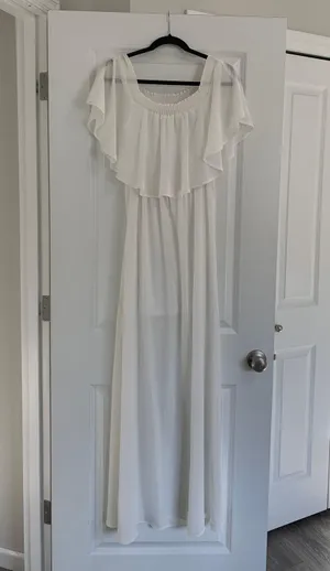 NEW Show Me Your Mumu White Maxi Dress thumbnail 3
