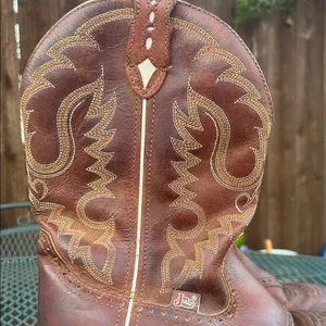 Justin Boots Gypsy Womens Brown Leather Cowgirl Western Boot Round Toe 7B Country thumbnail 15