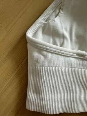 Lululemon Awakening Bra White 4 thumbnail 3