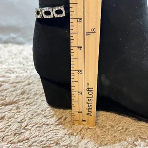 1046 | Dream Pairs Felicia-1 Rhinestone Wedge Ankle Booties‎ Black Womens 9 thumbnail 7