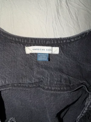 Black Washed Denim Jean Vest - Classic Casual thumbnail 2