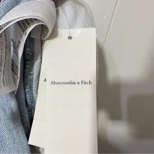 Abercrombie Curve Love 90s Straight Criss Cross Jeans Size 35 20L NWT thumbnail 10