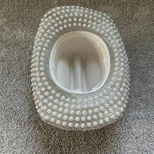 Women’s Western Beaded Cowgirl Hat thumbnail 5