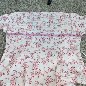 5/$30 🎈 41 hawthorn women’s XL‎ pink floral wrap blouse thumbnail 4