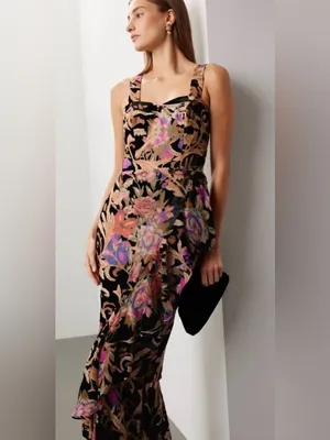 Dress the Population Paris Gown Size Small thumbnail 2
