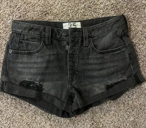 Free People Jean Shorts️ thumbnail 1