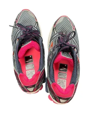 Brooks Ghost 6 wms black red walking running sneakers sz 8.5B SKU 10-705 thumbnail 12