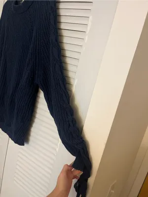 Time and Tru Navy Cable thumbnail 2