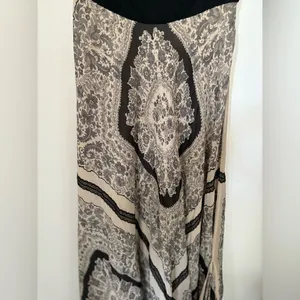 Vintage 90s Y2K Nicole Miller collection vintage silk long strapless dress thumbnail 6