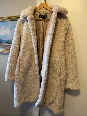 J.Crew Cream Teddy Lady Day Coat thumbnail 3