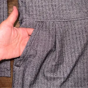 Patagonia Women’s Long Sleeve Dress | Gray Herringbone | Size Medium thumbnail 4