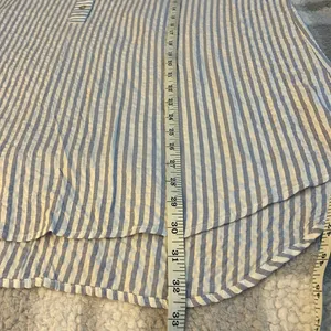 Jane + Delancey 5 Button Henley Rayon Tunic Size 1X Stripes long Sleeve NWT thumbnail 12