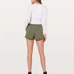 Lululemon On The Fly Short *2.5" in Sage thumbnail 3