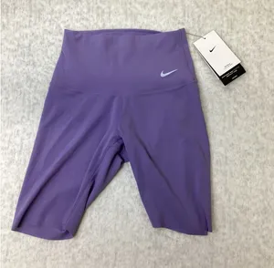 Nike Zenvy Womens Purple High Rise 8" InfinaSoft Biker Shorts‎ DQ6003-527 XS thumbnail 1