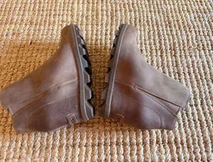 Sorel Joan Of Arctic Wedge II Zip Ankle Boots Beige US 7 EUR 38 thumbnail 5