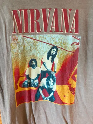 Nirvana Shirt Gray Size M thumbnail 2
