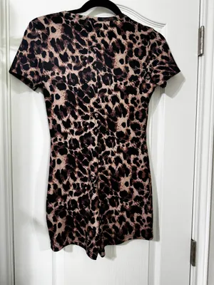 Amazon Leopard Romper thumbnail 2