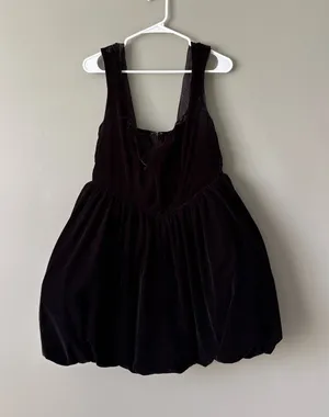 BHLDN Velvet Corset Mini Dress thumbnail 1