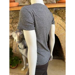 Eddie Bauer Gray Short Sleeve V-Neck Shirt Women's Size Small thumbnail 2