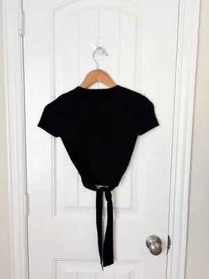 Aritzia Wilfred All Tied Up Sweater Black Size Small thumbnail 3