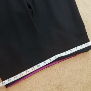 Lululemon black Reversable flare Groove pant OG’s excellent condition! thumbnail 7