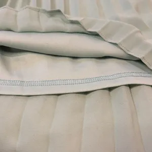 Entro- NWT Aquamarine Teal Pleated Lace Detail Mini Dress Lined- Size Small thumbnail 7