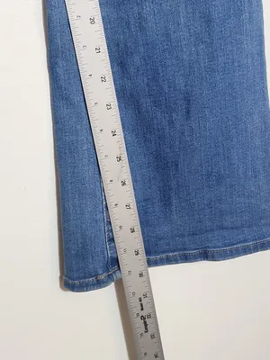 LOFT Slim Fit Flare Jeans with Patch Pockets Size 8/29 thumbnail 7