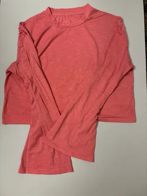 Bell Sleeve Shorts Set Pink Size M thumbnail 2
