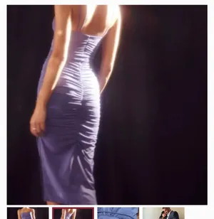 Abercrombie Assymetrical Strappy Ruched Dress thumbnail 2