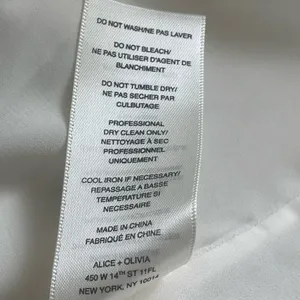 Alice and Olivia Mea Lantern Ivory Sparkling Party Dress thumbnail 13