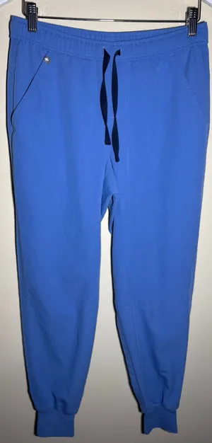 FIGS Jogger Scrub Pants Size S Blue Navy 27” inseam thumbnail 1