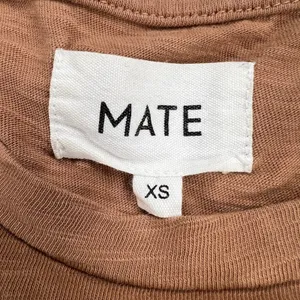 MATE The Label Dana Midi T-Shirt Dress 100% Organic Cotton Clay Size XS thumbnail 7