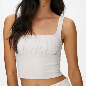 Aritzia Wilfred Free - Orbit Tank - White Crop Top -‎ Size XS. thumbnail 1