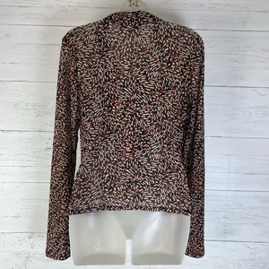 Sweet Rain mesh button front women's top size XL 90's style thumbnail 4