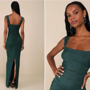 LULUS Prom Wedding Special Event Sexy Elegant Touched Bodycon Maxi Dress thumbnail 4