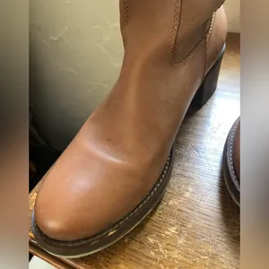 Lucky Brand Tall Brown Leather Zip-Back Over-the-Knee Boots thumbnail 5