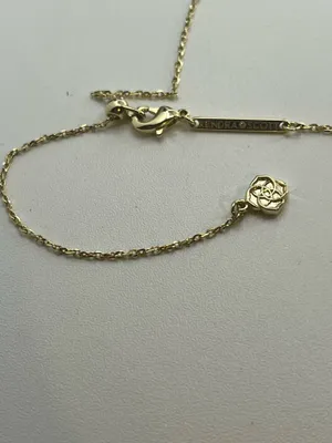 Kendra Scott Gold Softball Necklace thumbnail 4