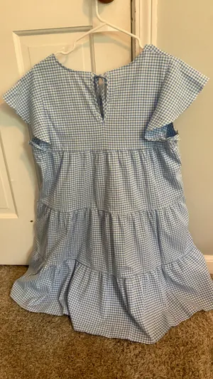 Francesca’s Blue Babydoll Dress thumbnail 3