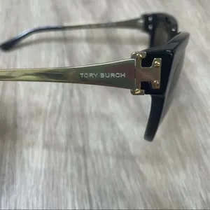 Tory Burch Black TY7110 Semi Cat Eye Sunglasses thumbnail 5