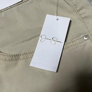NWT 22W Plus Size Jessica Simpson Women’s Slouchy Boyfriend Khaki Ankle Cropped Chinos Pants thumbnail 9