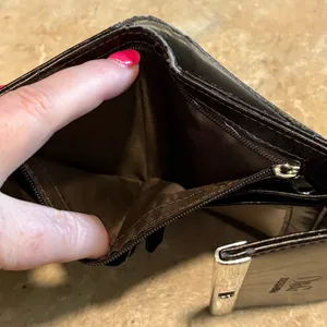 Dolce & Gabbana Wallet Black Faux/Leather Wallet Repair Project As Is thumbnail 7